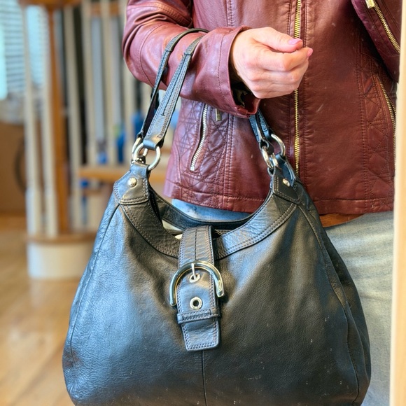 Coach Vintage 2011 Soho Lynn Leather Hobo Bag - OG Indie Sleaze - Picture 3 of 16